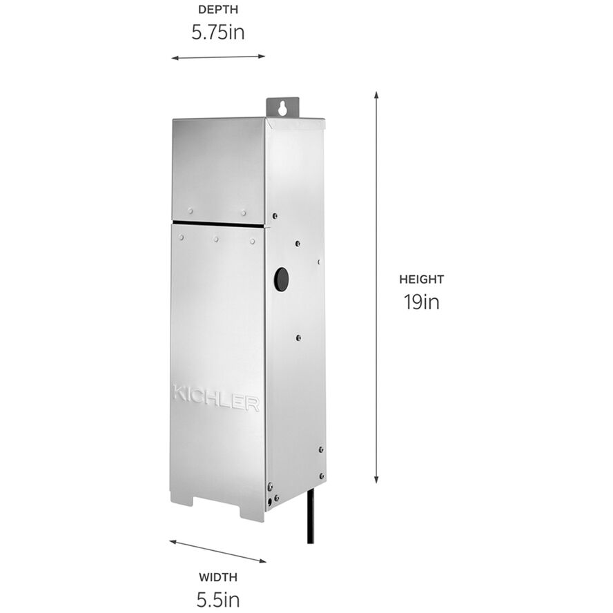Transformer - Pro Series 120 Stainless Steel Landscape 12V Transformer