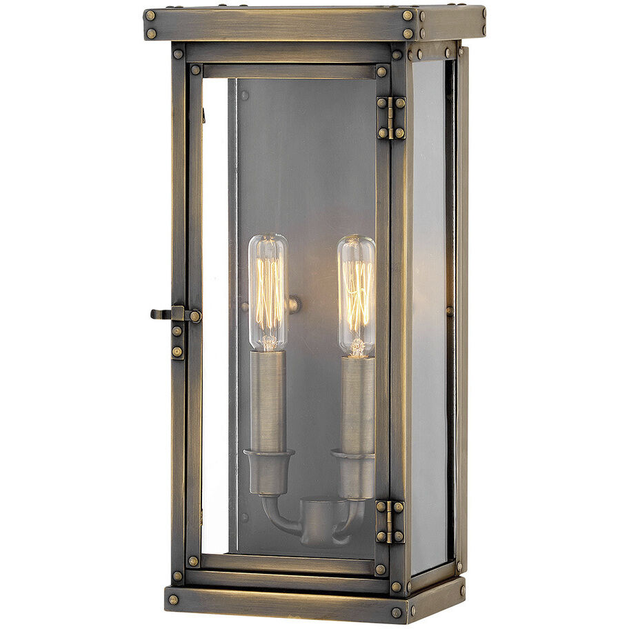 Heritage Hamilton Outdoor Wall Mount Lantern, Medium