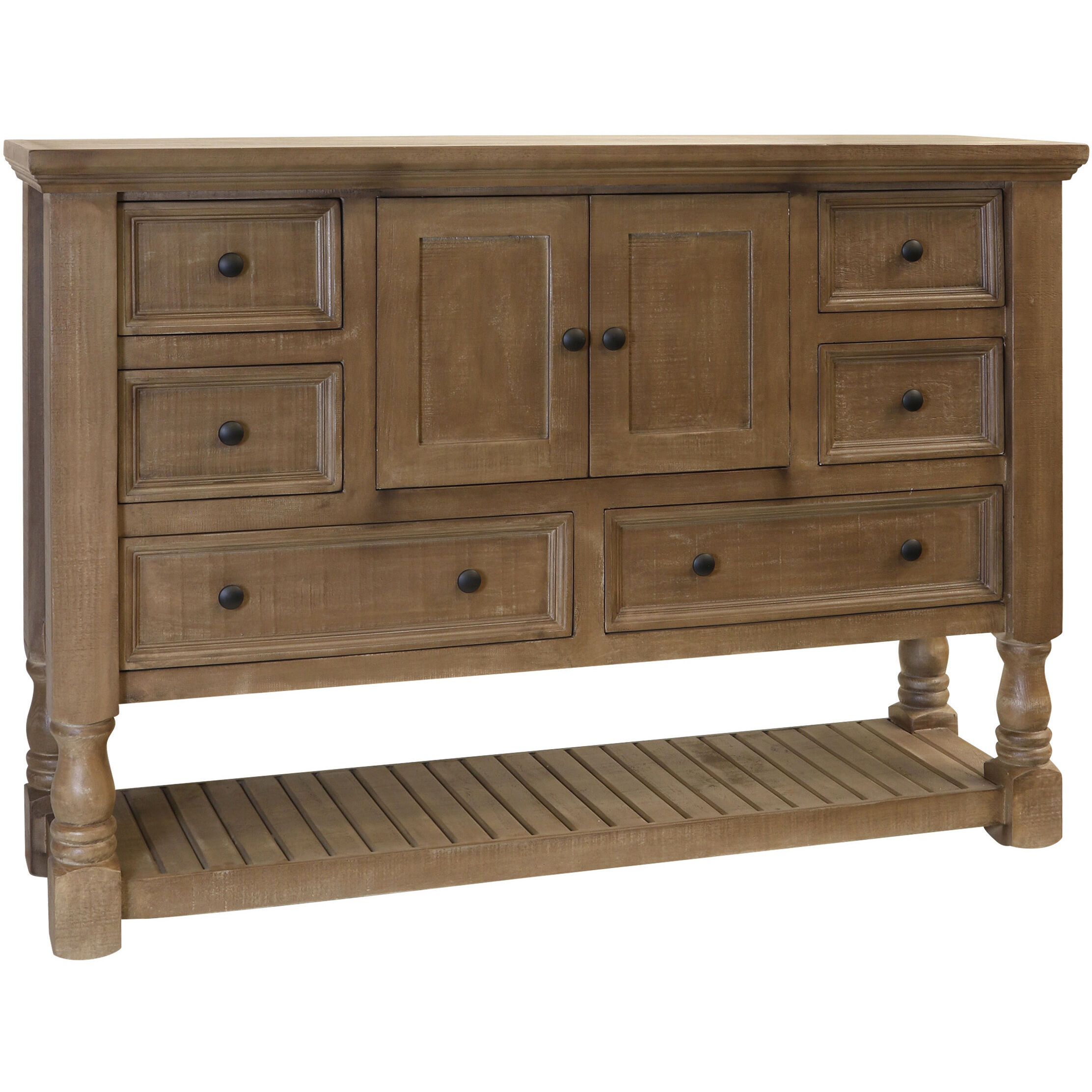 Mailroom Brown Dresser