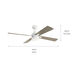 Lija 52 inch White Ceiling Fan