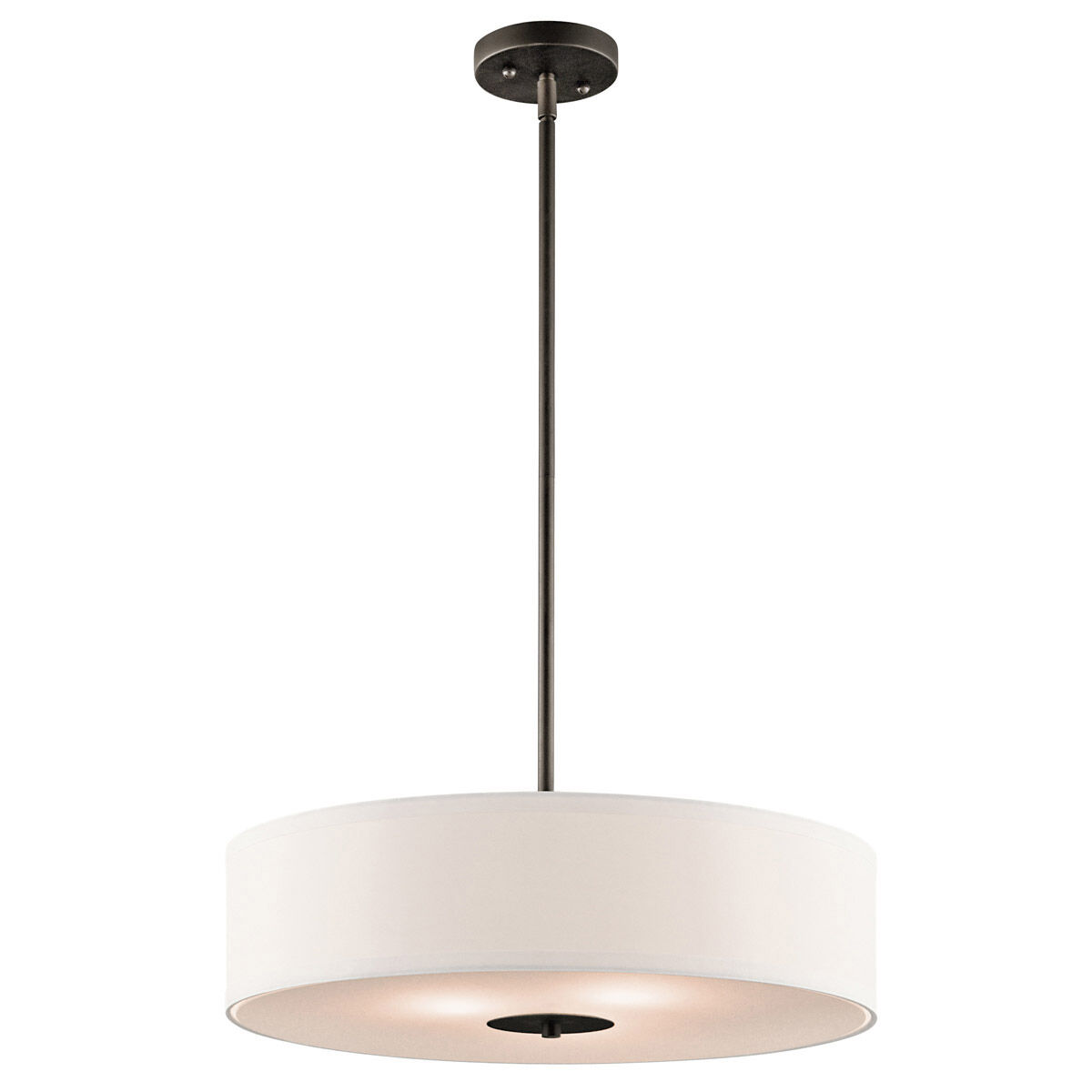Independence 3 Light 20 inch Olde Bronze Pendant/Semi Flush Ceiling Light
