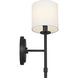 Ali 1 Light 5.25 inch Black Wall Sconce Wall Light