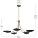 Palmela 5 Light Champagne Bronze Chandelier Ceiling Light