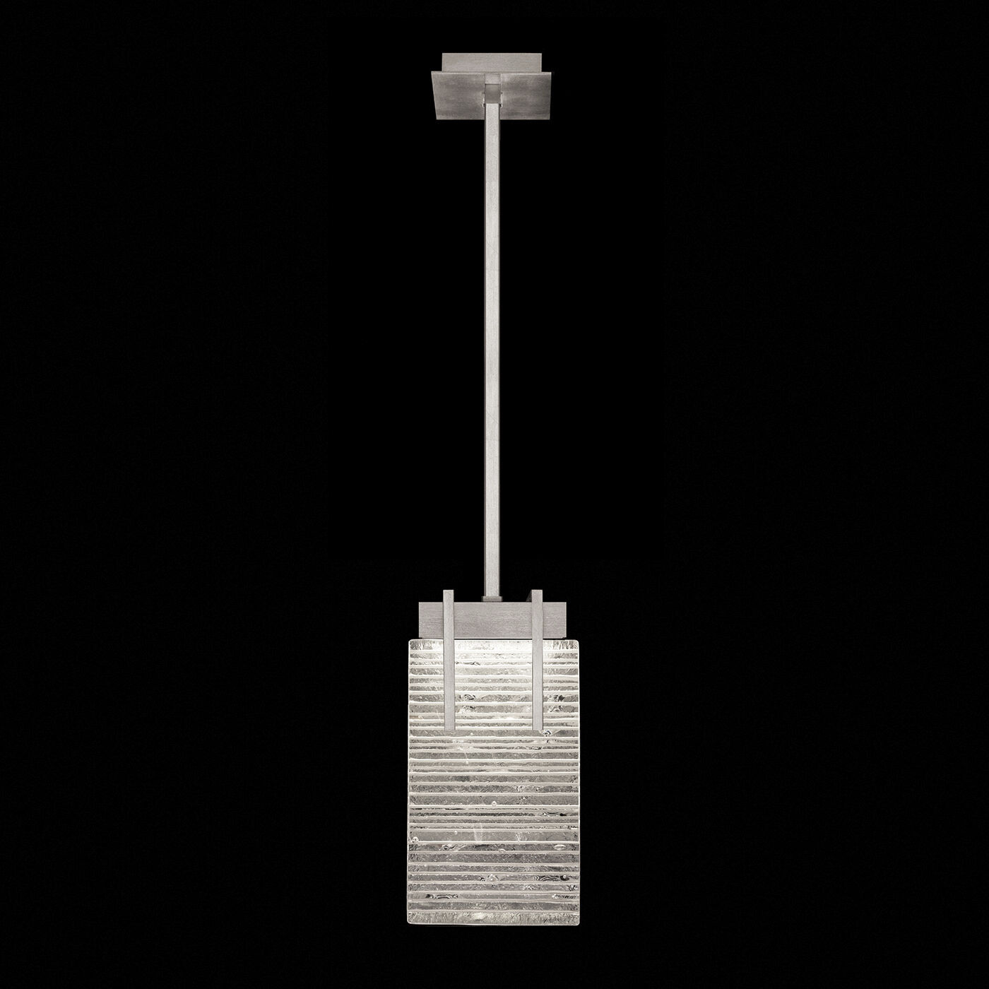 Terra 2 Light 7.75 inch Silver Pendant Ceiling Light