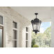 Tournai 8 Light 26 inch Textured Black Outdoor Hanging Pendant