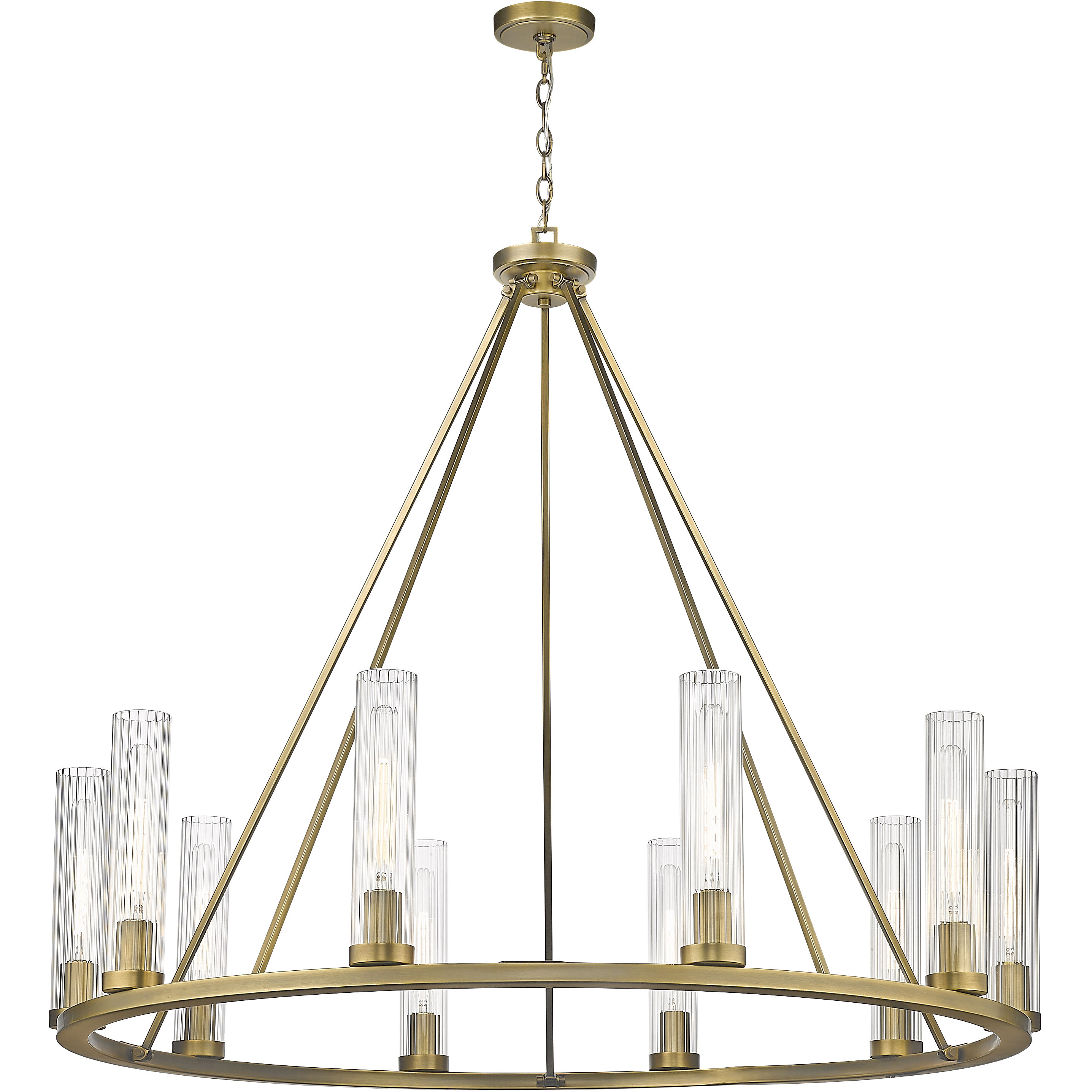 Beau 10 Light 46.00 inch Chandelier