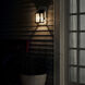 Marimount 1 Light 11 inch Black Outdoor Wall, Small
