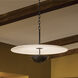 Mikale LED Black Pendant Ceiling Light