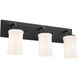 Homestead Vetivene 3 Light 24 inch Textured Black Vanity Light Wall Light, Vetivene