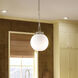 Andorra 1 Light Champagne Bronze Pendant Ceiling Light