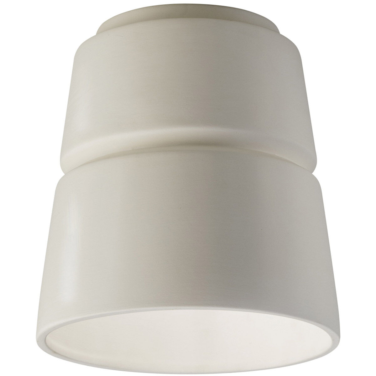 Radiance Collection LED 7.5 inch Real Rust Outdoor Flush-Mount