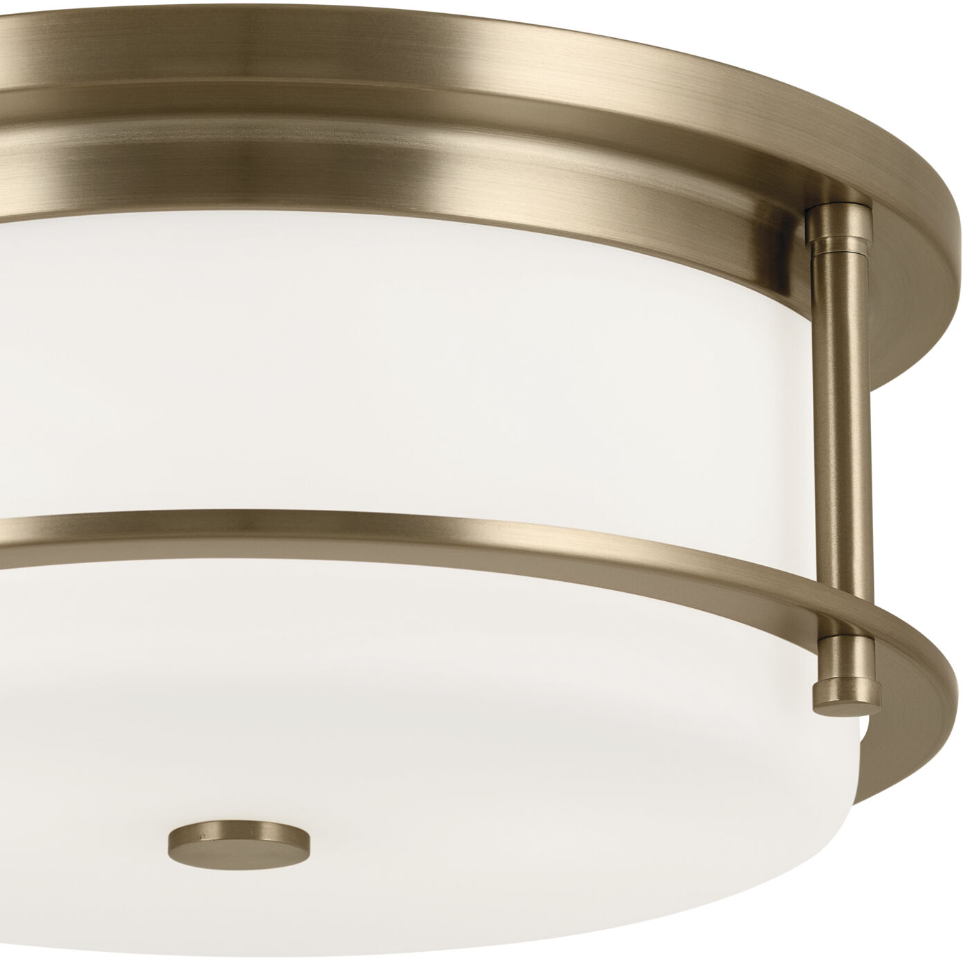 Brit LED 12 inch Champagne Bronze Flush Mount Ceiling Light