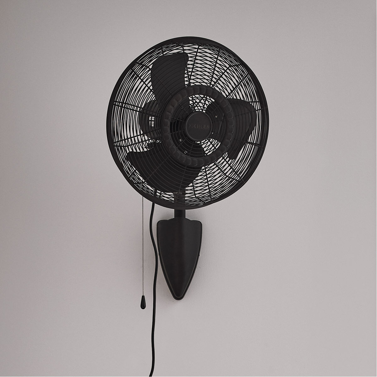 Pola 32.5 inch Satin Natural Bronze Wall Fan
