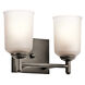 Shailene 2 Light 13 inch Olde Bronze Wall Mt Bath 2 Arm Wall Light