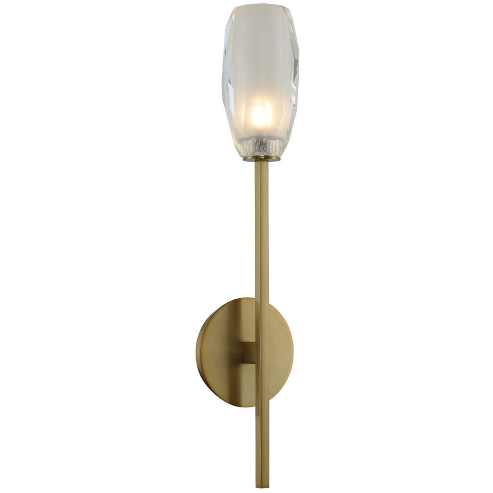 June Wall Sconce Wall Light in Winter Brass