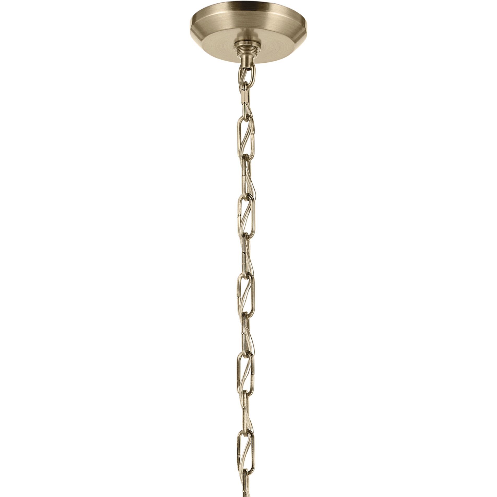Lulo 1 Light Champagne Bronze Pendant Ceiling Light