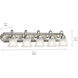 Independence 5 Light 36 inch Brushed Nickel Wall Mt Bath 5 Arm Or More Wall Light