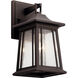 Taden 1 Light 13 inch Rubbed Bronze Outdoor Wall, Small