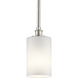 Joelson 1 Light 4 inch Brushed Nickel Mini Pendant Ceiling Light in Incandescent