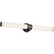 Sashi LED 32 inch Black Bath Bar Wall Light, Large