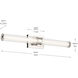 Laurene LED 31 inch Polished Nickel Linear Bath Bar Wall Light, Large