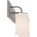 Homestead Vetivene 2 Light 15 inch Classic Pewter Vanity Light Wall Light, Vetivene