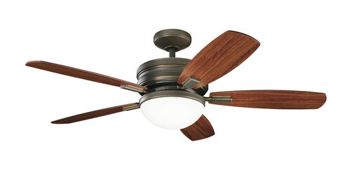 Carlson 52 inch Oiled Bronze with Medium Cherry Blades Ceiling Fan