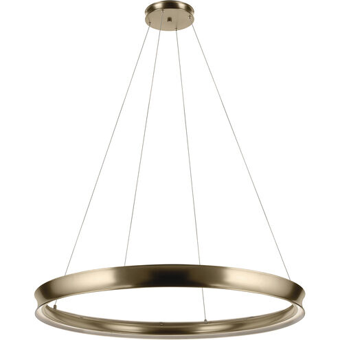 Larousse LED Champagne Bronze Chandelier Ceiling Light