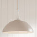 Homestead Fira 1 Light 18 inch Greige Pendant Ceiling Light, Fira