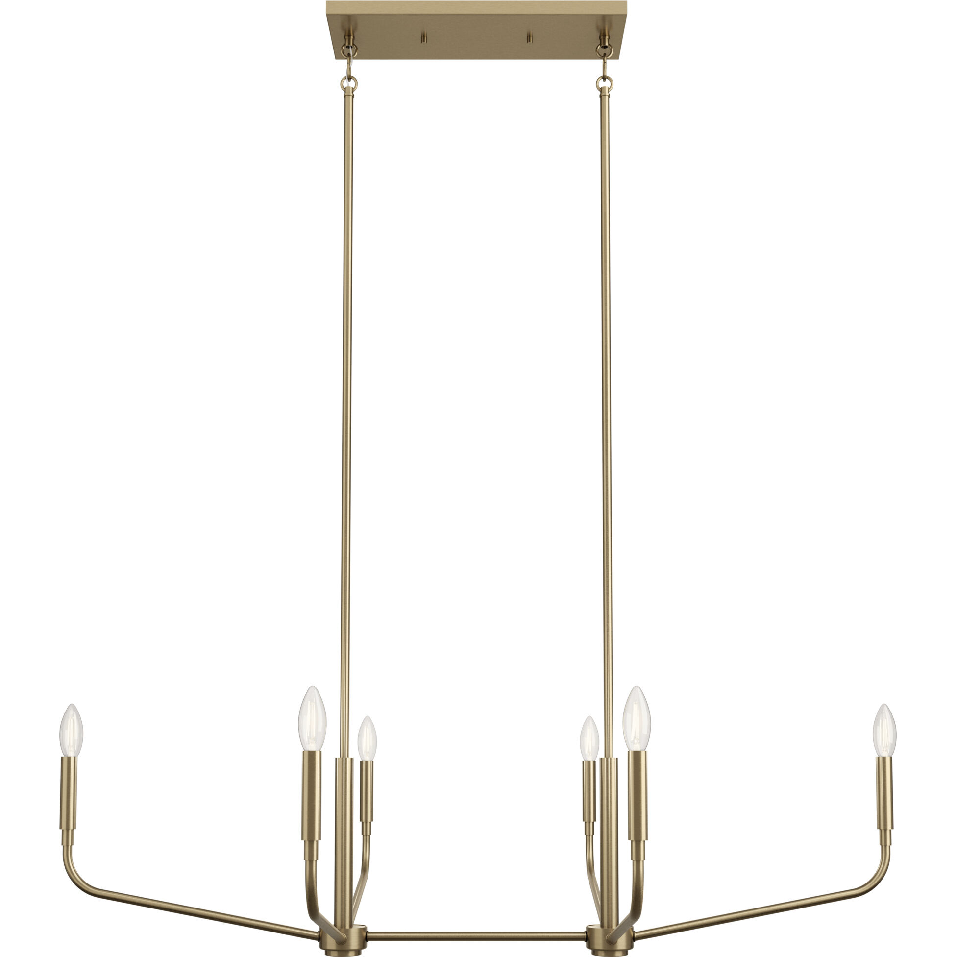 超特価SALE開催！ Madden 52721CPZ Kichler 6 Bronze Champagne inch 17.75 Light カーペット一般