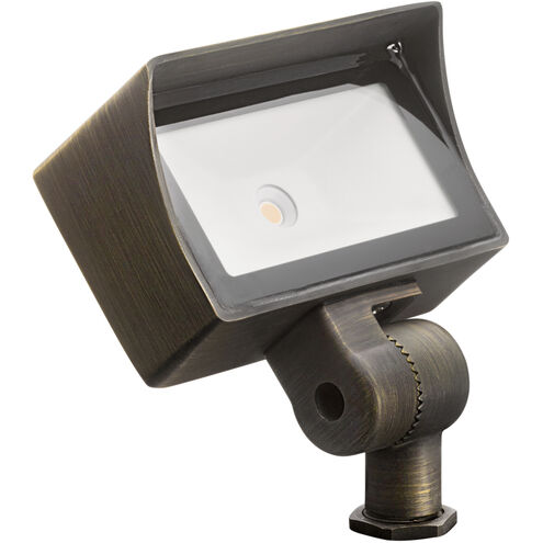 LED Integrated Wash Centennial Brass Landscape 12V LED Wall Wash
