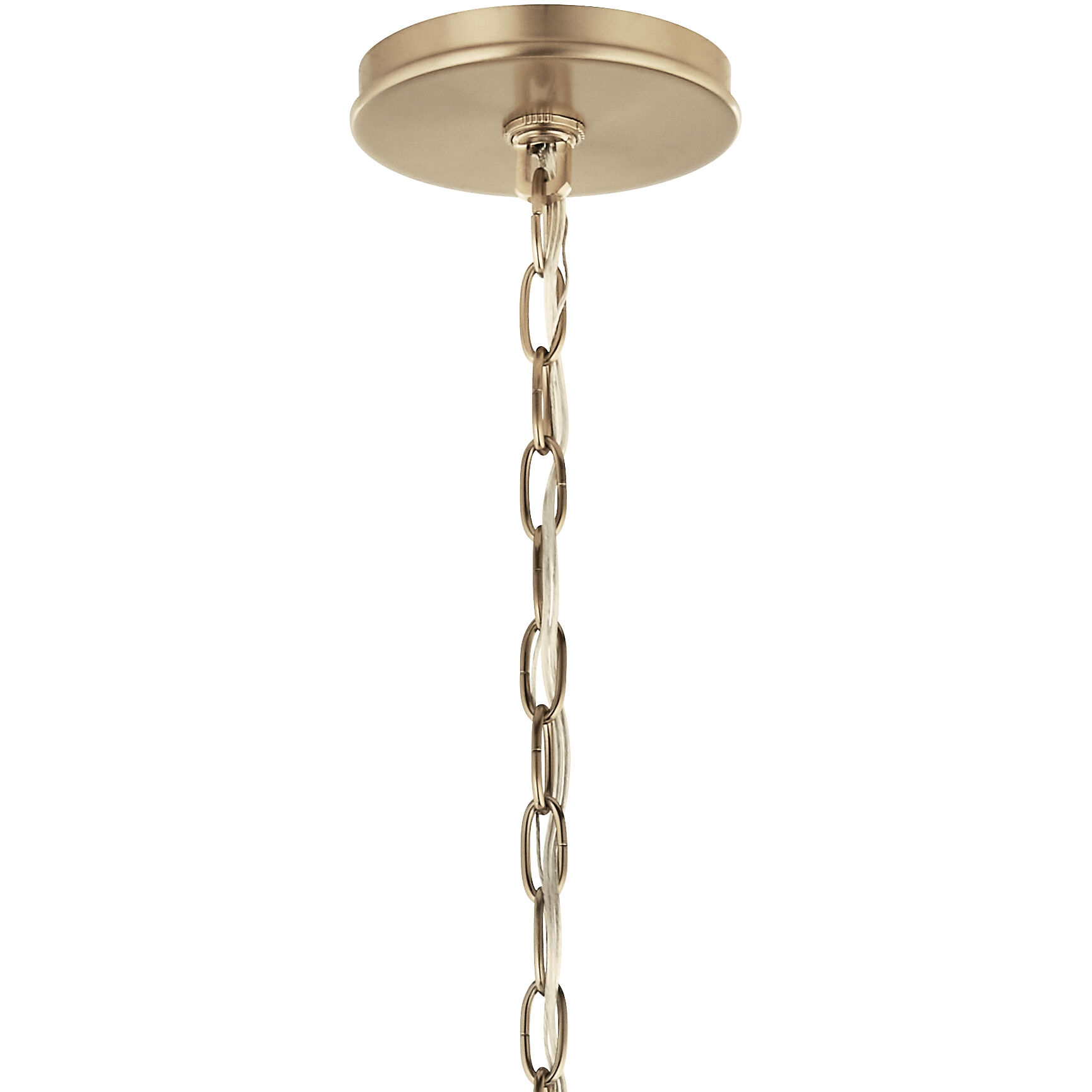 Malene 6 Light Champagne Bronze Chandelier Ceiling Light, 1 Tier Small