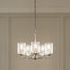 Winslow 5 Light 19.75 inch Brushed Nickel Chandelier 1 Tier Small Ceiling Light, Small