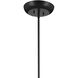 Moraine LED Black Chandelier Ceiling Light