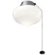 Accessory LED LED Integrated Weathered Steel Powder Coat Fan Light Kits