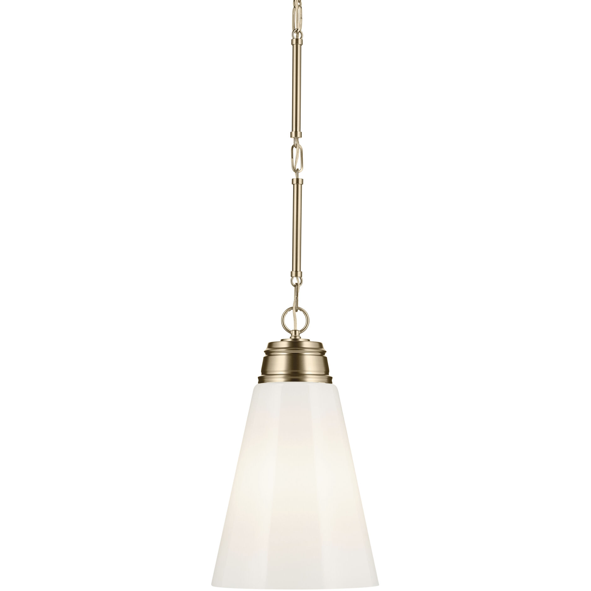 Marsailli 1 Light Champagne Bronze Pendant Ceiling Light, Medium