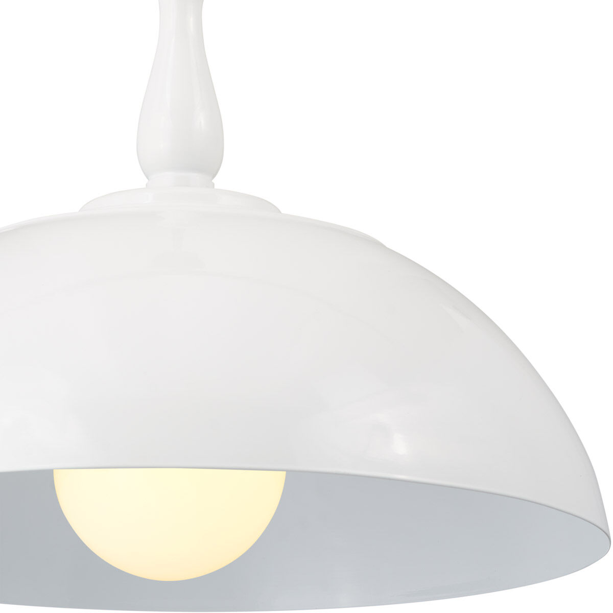 Homestead Fira 1 Light 18 inch White Pendant Ceiling Light