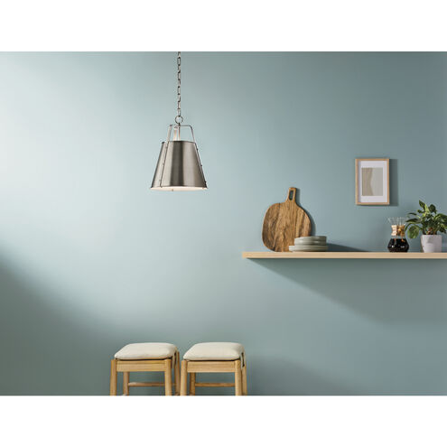 Etcher 1 Light Classic Pewter Pendant Ceiling Light