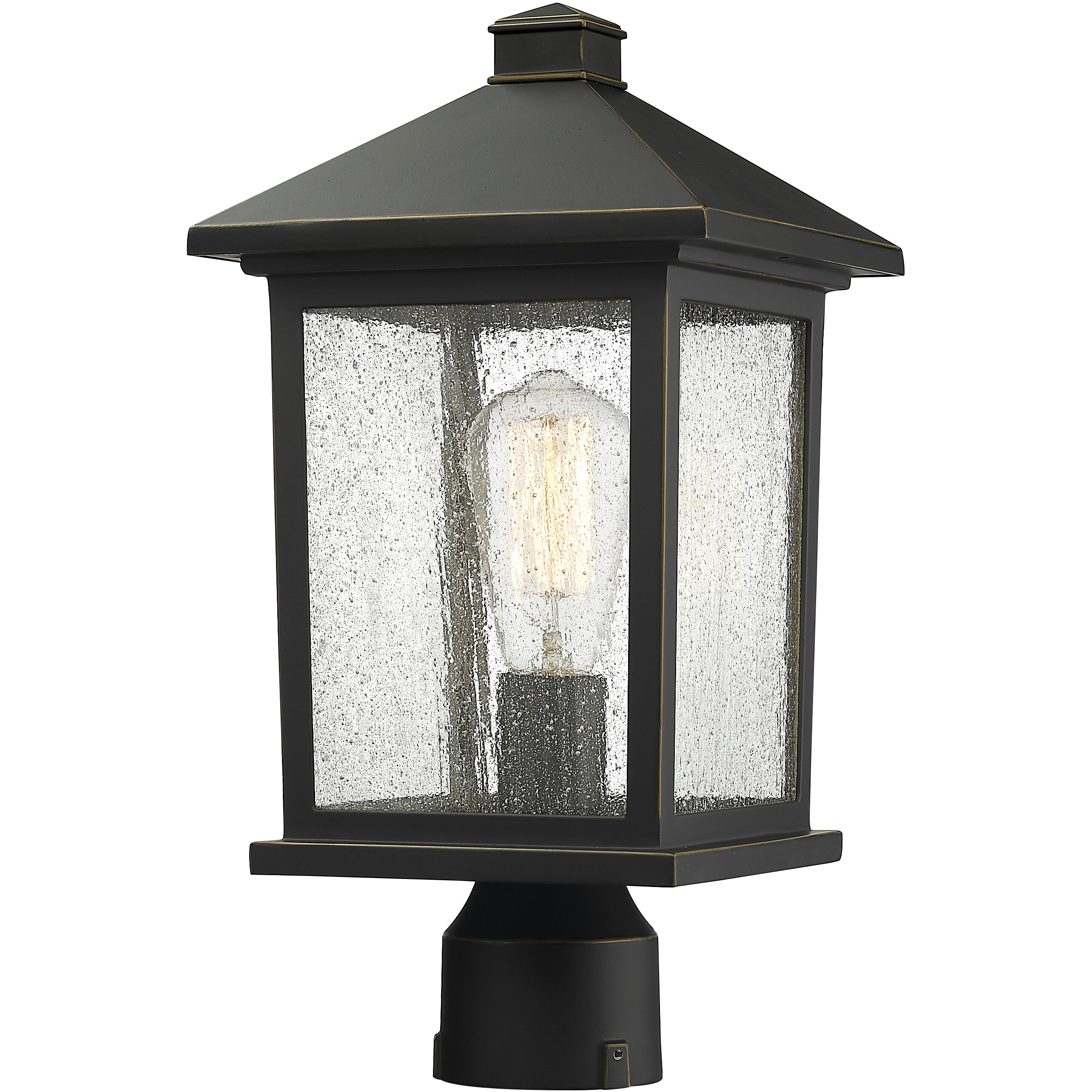 Portland 1 Light 8.00 inch Post Light & Accessory