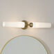 Truby 2 Light 25.75 inch Champagne Bronze Bath Vanity Light Wall Light