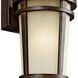 Atwood 1 Light 11 inch Brown Stone Outdoor Wall, Small