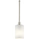 Joelson 1 Light 4 inch Brushed Nickel Mini Pendant Ceiling Light in Incandescent
