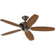 Renew Es 52 inch Oil Brushed Bronze with Walnut Blades Ceiling Fan