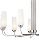 Truby 9 Light 38 inch Polished Nickel Chandelier Ceiling Light, Large