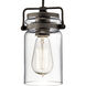 Brinley 1 Light 4.75 inch Olde Bronze Mini Pendant Ceiling Light
