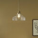 Avery 1 Light Natural Brass Pendant Ceiling Light