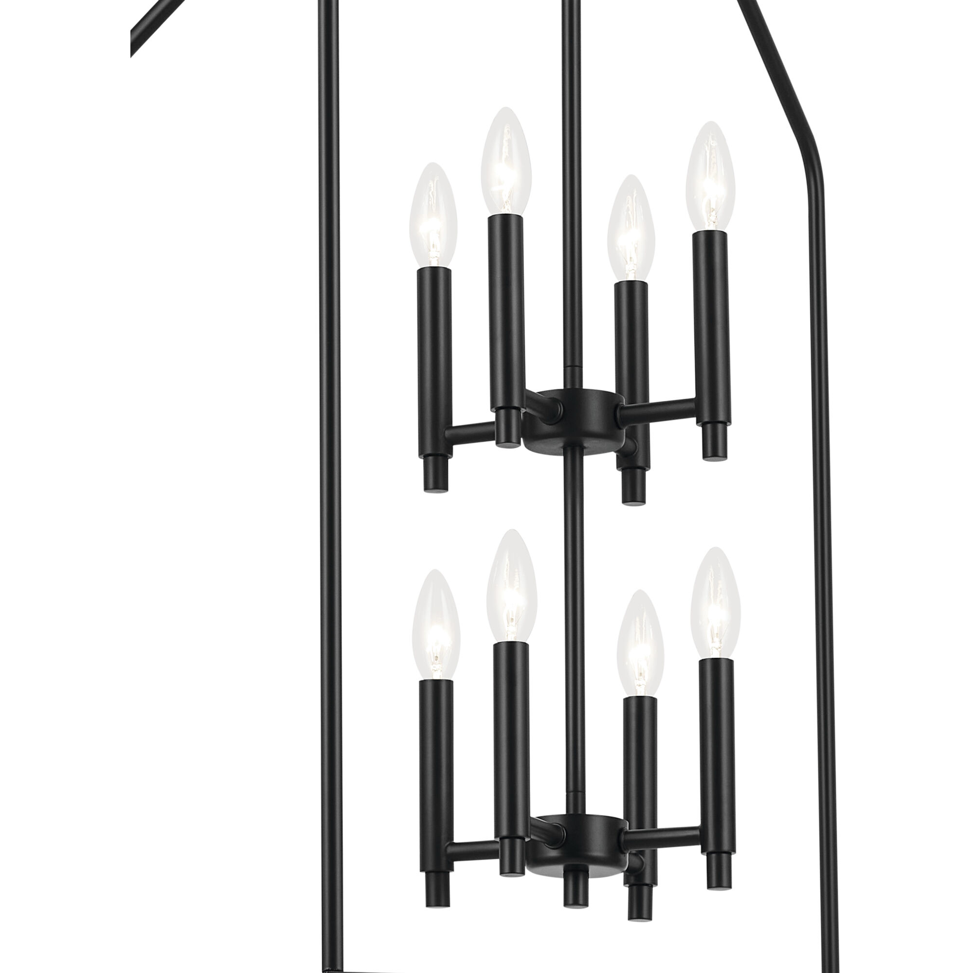 Madden 8 Light 20 inch Black Large Foyer Pendant Ceiling Light