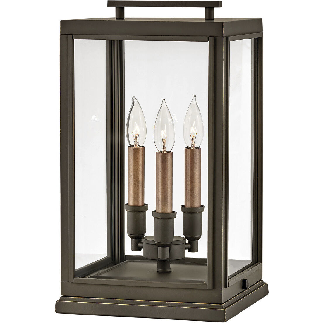 Sutcliffe 3 Light 10.25 inch Post Light & Accessory