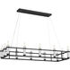 Rosalind 12 Light 17 inch Black Chandelier Ceiling Light