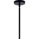 Silvarious 12 Light Black Chandelier/Semi Flush Ceiling Light in Clear Crackle